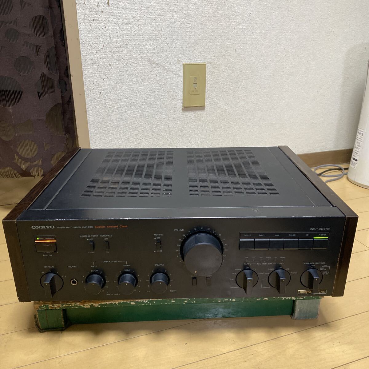 ONKYO プリメインアンプ A-817RX動作品_画像1