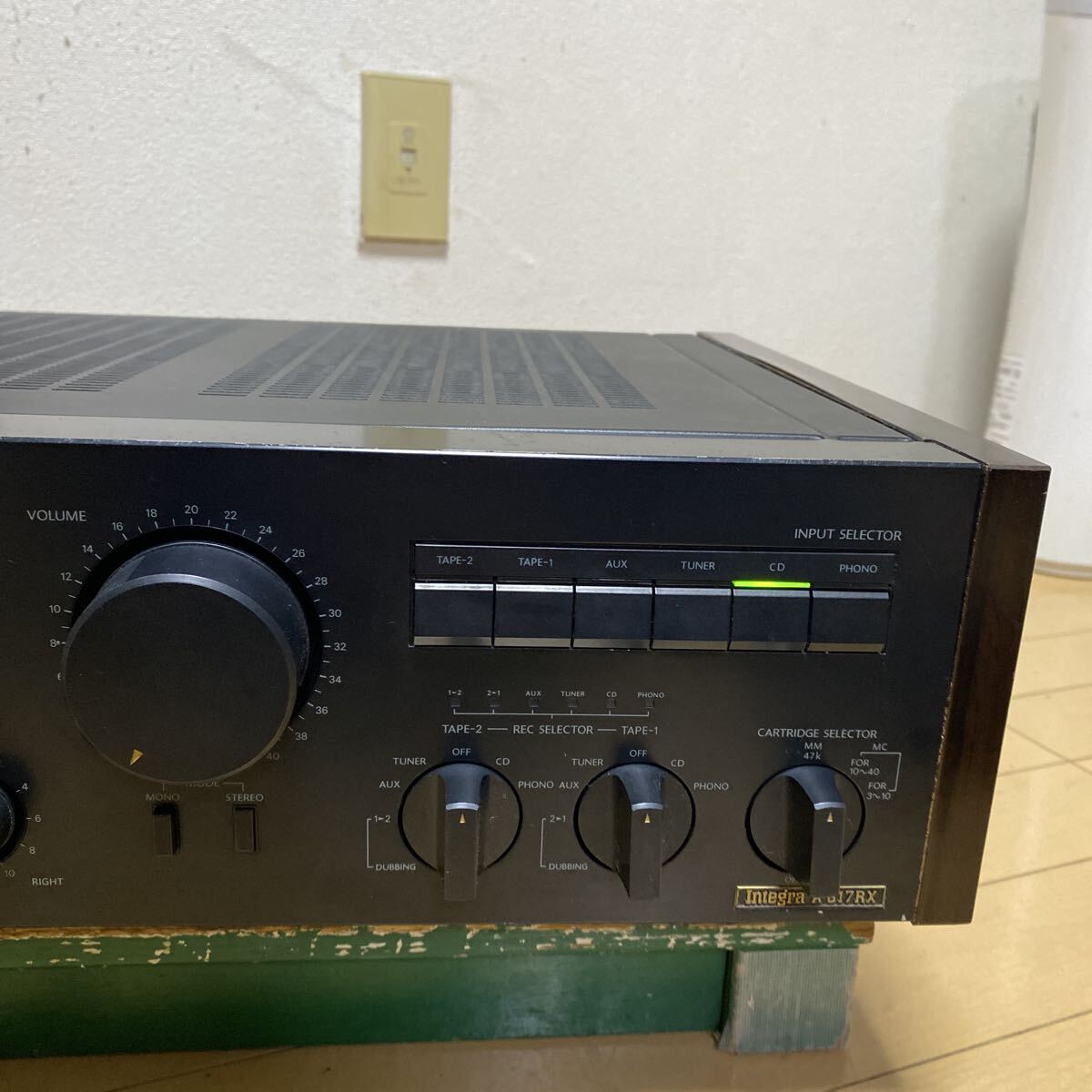 ONKYO プリメインアンプ A-817RX動作品_画像3