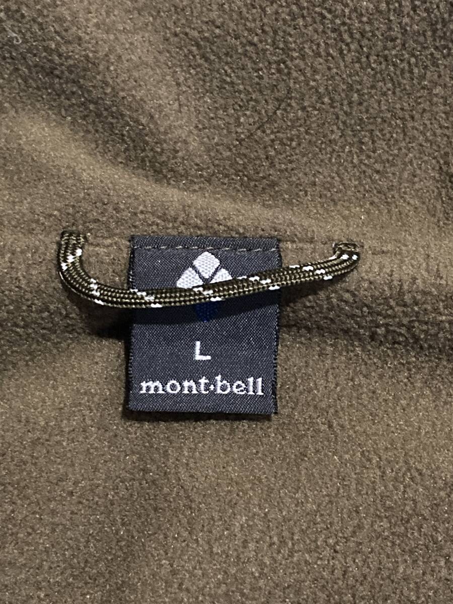 montbell モンベル　クリマプラス　ジャケット　茶系　L_画像2