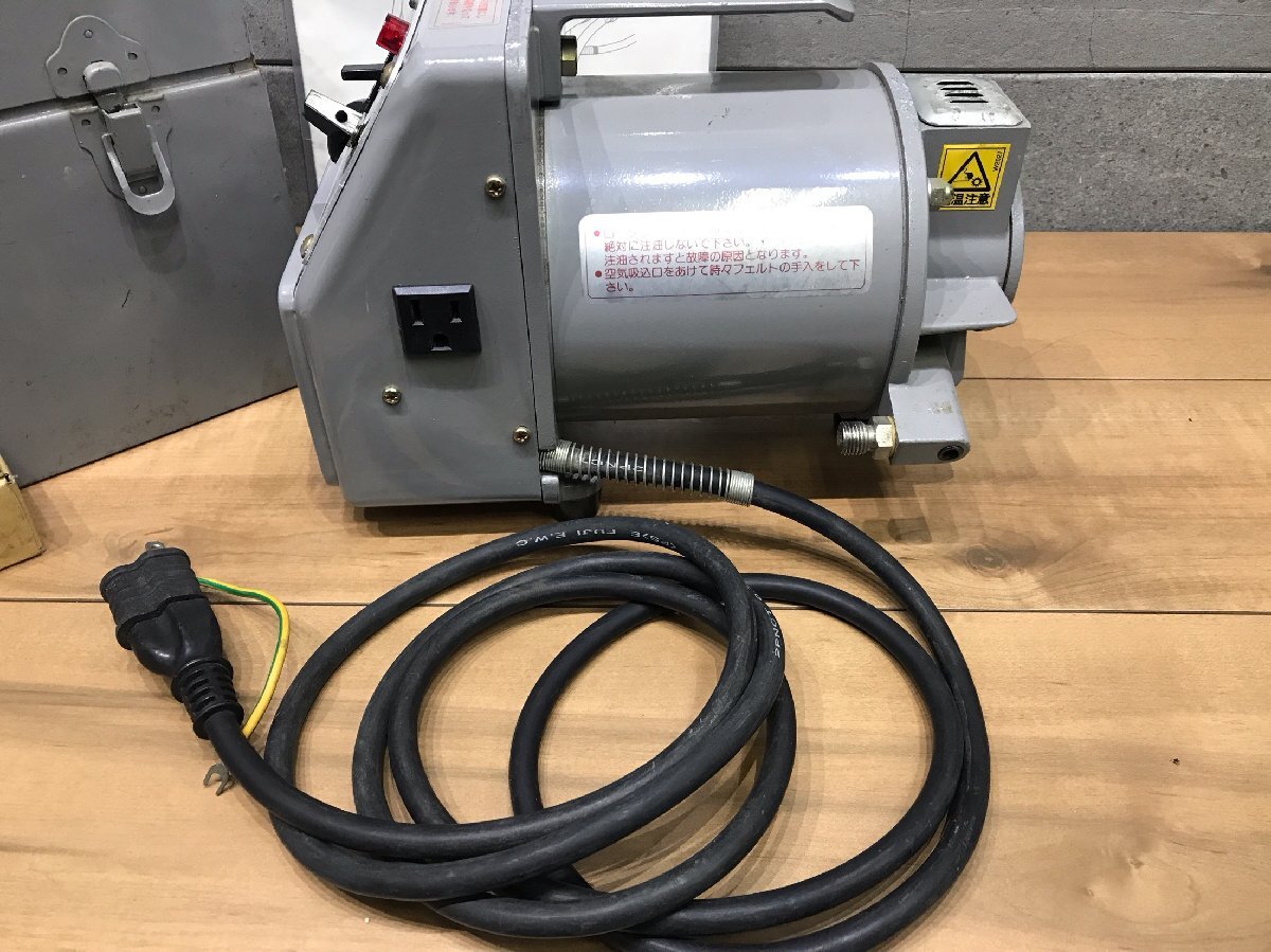 B-i067【中古品】富士インパルス ホットジェット ニュースーパー300型 NS-300 合成樹脂熱風溶接機 合成樹脂溶接機 100V 塩ビ溶接機_画像2