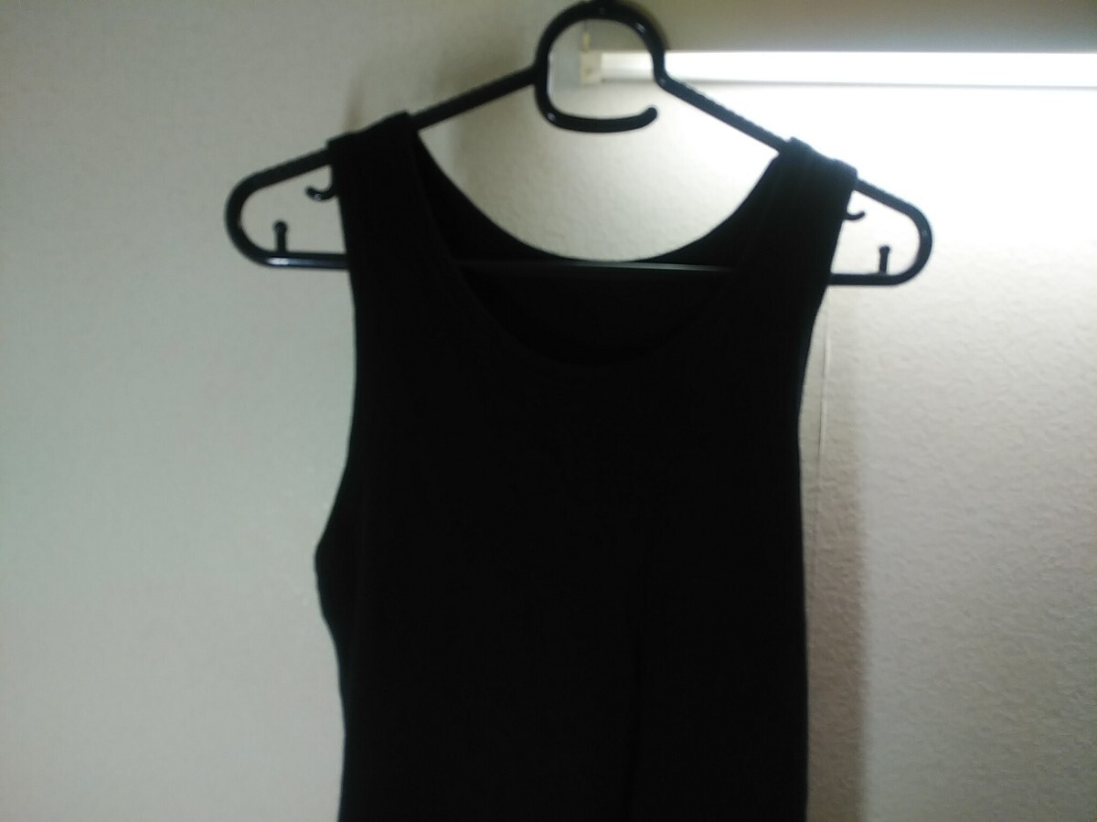 未使用 保管品★UNIQLO★ユニクロ★ランニング タンクトップ★黒　Lサイズ_画像2