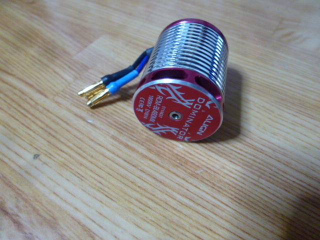 ALIGN ブラシレスモーターRCM-BL460M 1800KV 6セル 中古_画像1