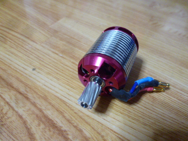 ALIGN ブラシレスモーターRCM-BL460M 1800KV 6セル 中古_画像2