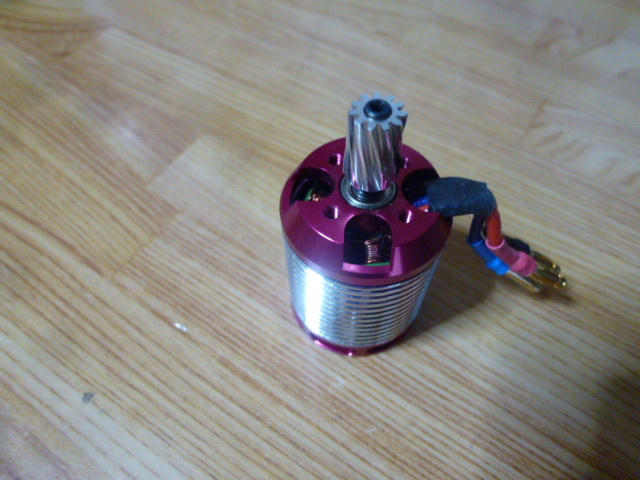 ALIGN ブラシレスモーターRCM-BL460M 1800KV 6セル 中古_画像4