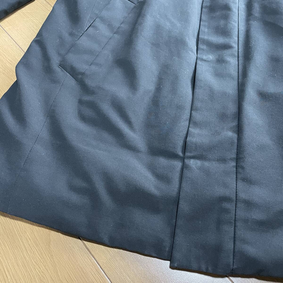 K-4 ●ユニクロ サイズXL/黒!ZIP フード ハイブリットダウンコート●_画像7