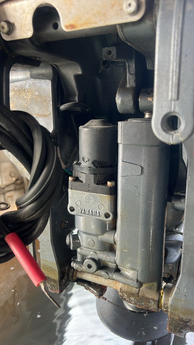 Yamaha F30BEHT トランサマL 2009 ジャンク 船外機 船 エンジン 30馬力 鳥取県境港市 ヤマハ_画像5