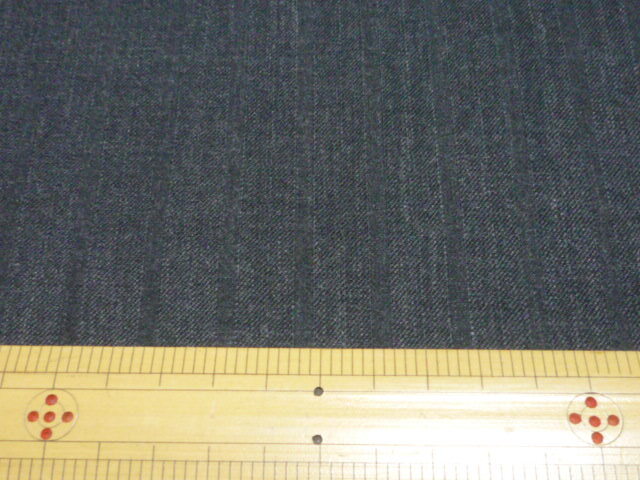 MADE IN ITALY/シャドーストライプ/T/Wチャコールグレー杢/長約5m_画像5