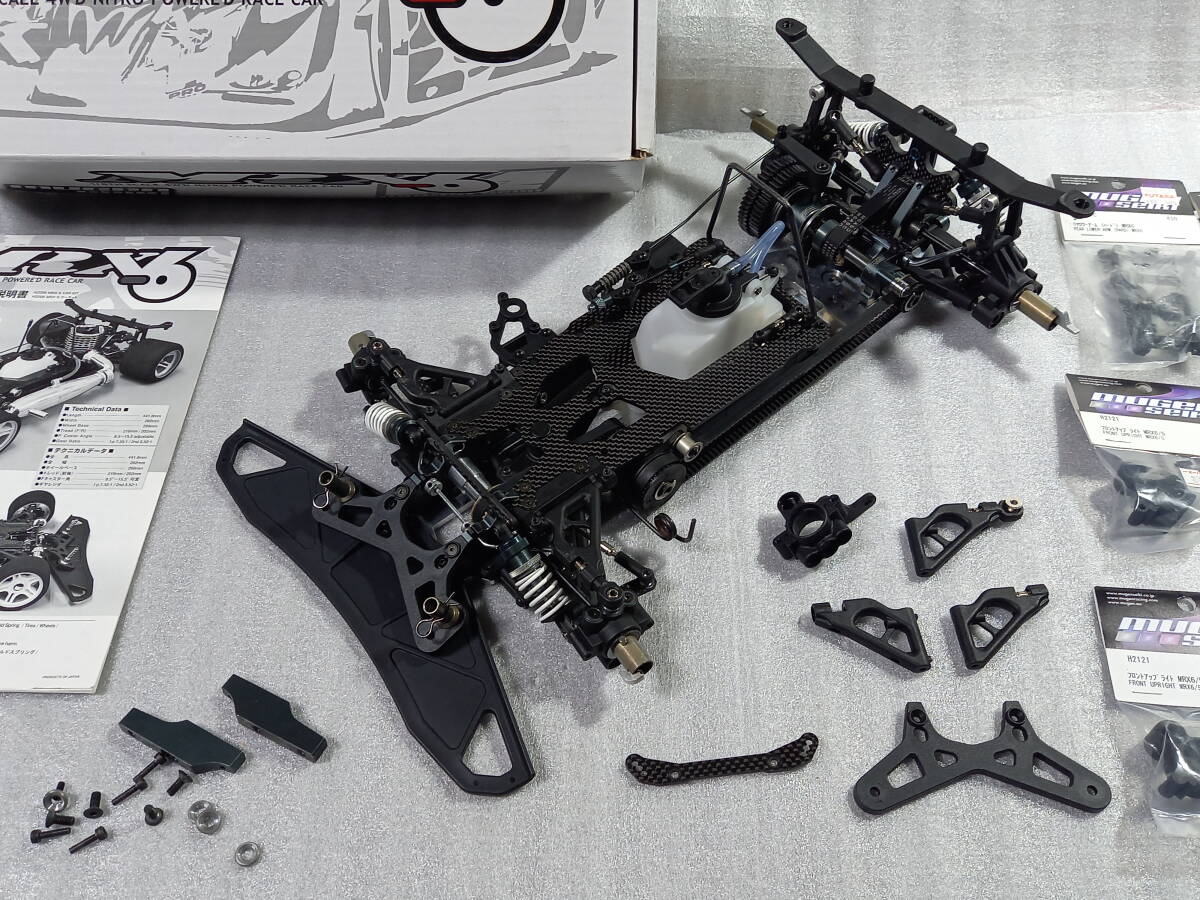 無限 MRX6 1/8 レーシング エンジン GP 検) MRX6R MRX6X IF18-3 IF18-2 _画像9