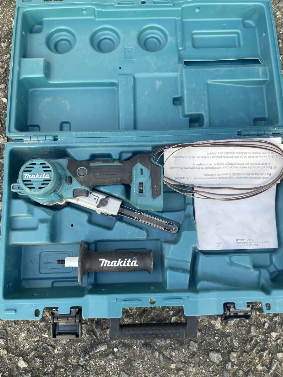  Makita 18V ленточно-шлифовальный станок BS180D супер-скидка распродажа 
