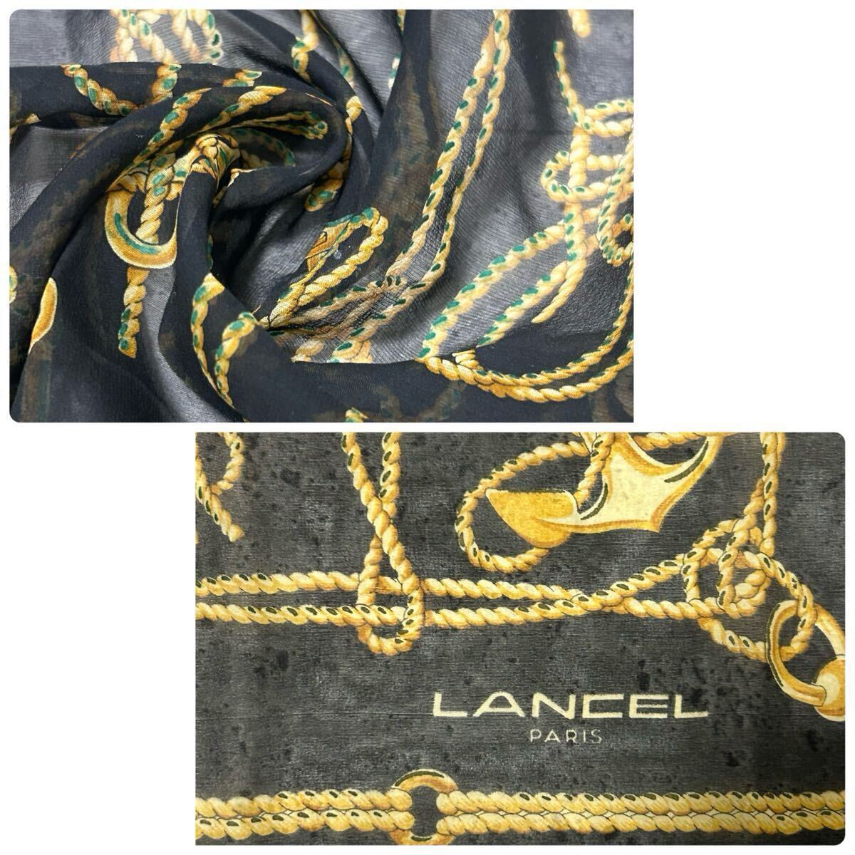 セリーヌ CELINE ランセル ブランドハンカチ 5枚セット まとめ売り FILA LANCEL ミニハンカチ レースハンカチ FH71007_画像7