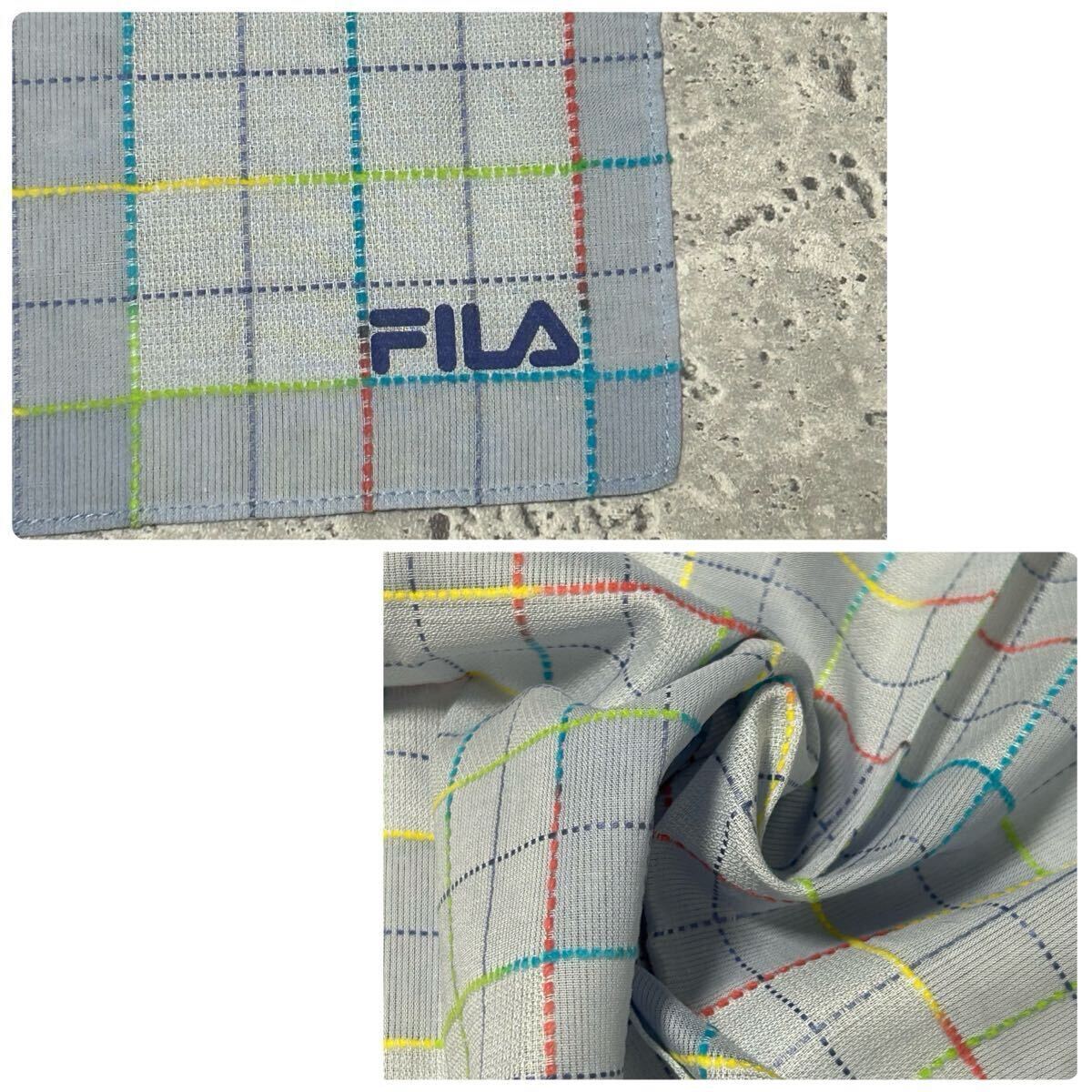 セリーヌ CELINE ランセル ブランドハンカチ 5枚セット まとめ売り FILA LANCEL ミニハンカチ レースハンカチ FH71007_画像9