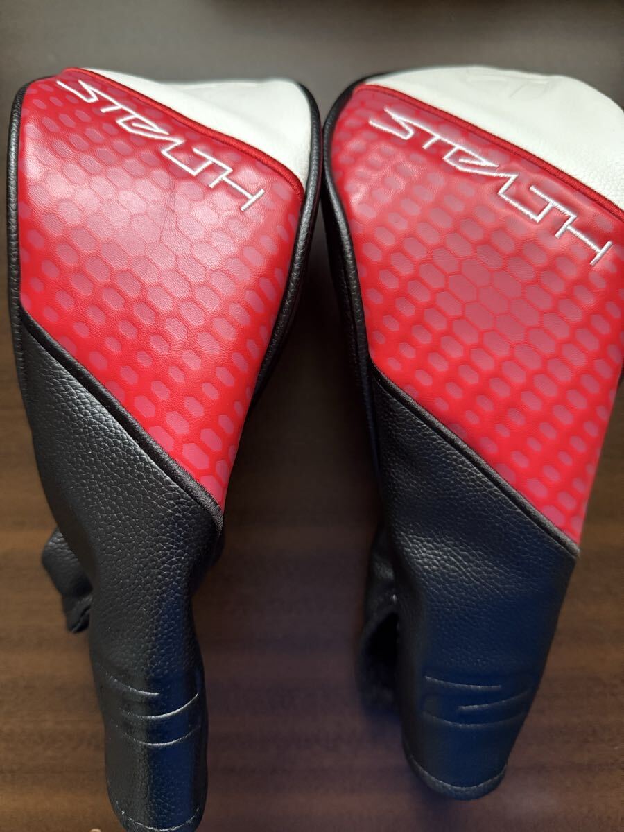 【状態良好】 TaylorMade テーラーメイド STELTH2 ステルス2 フェアウェイウッド用 ヘッドカバー 2個セット_画像1