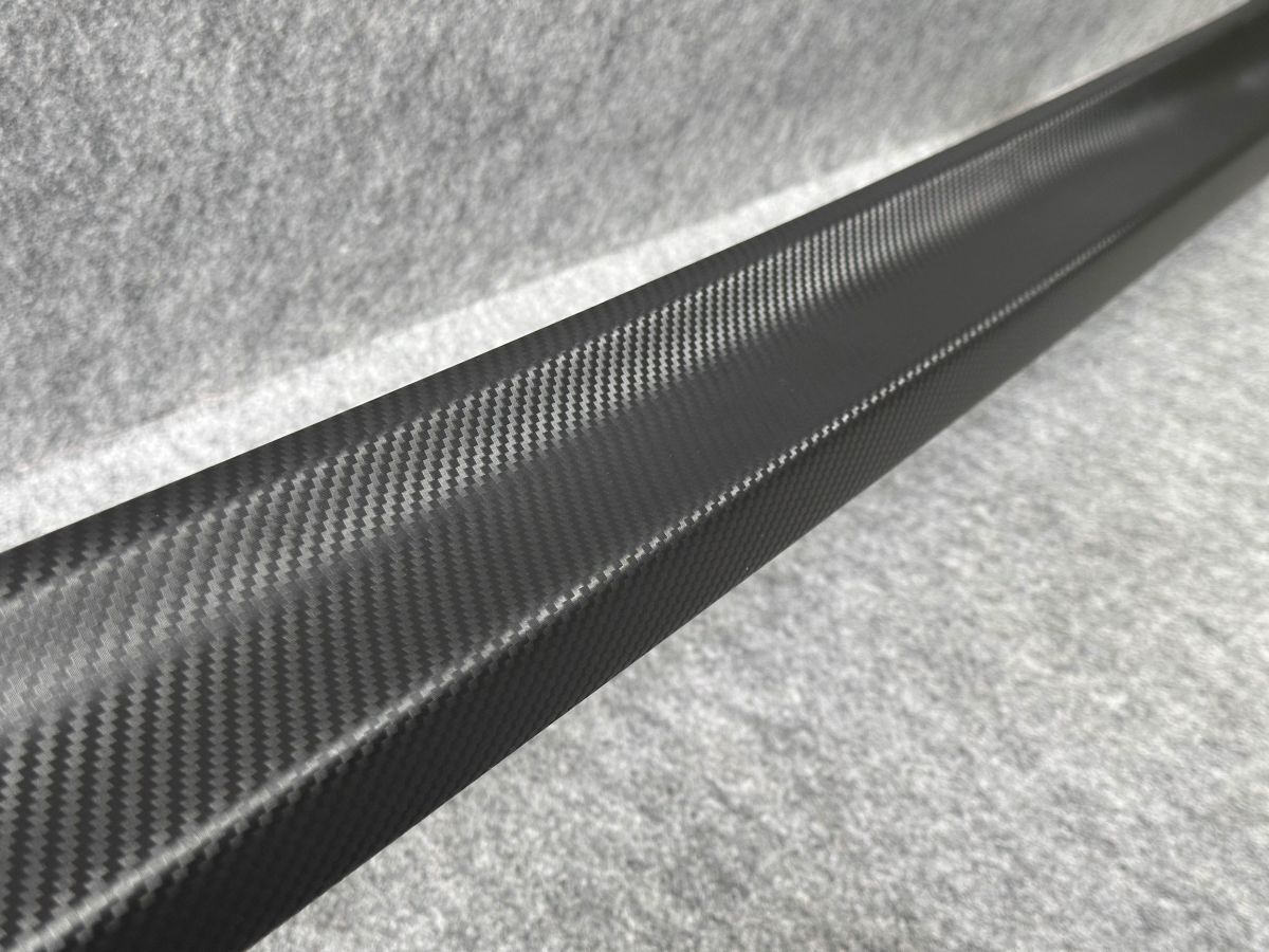 新車外し/美品 スイフトスポーツ ZC33S 純正 左サイドステップ サイドスカート 77220-68R00-5PK 77221-68R0 L カーボン調 管理32957_画像5