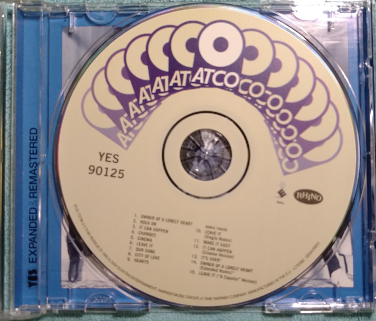 *90125 Yes long Lee * Heart ies лодка la ввод li тормозные колодки YES Remastered Yes CD