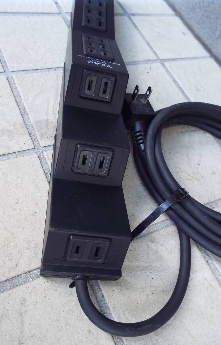 中古 ★　TEAC　電源タップ　：　AV-P40_画像6