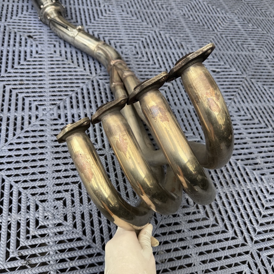 ★良品 カワサキ BALIUSⅡバリオスⅡ 純正マフラー 加工品 サイレンサー フルエキ_画像6