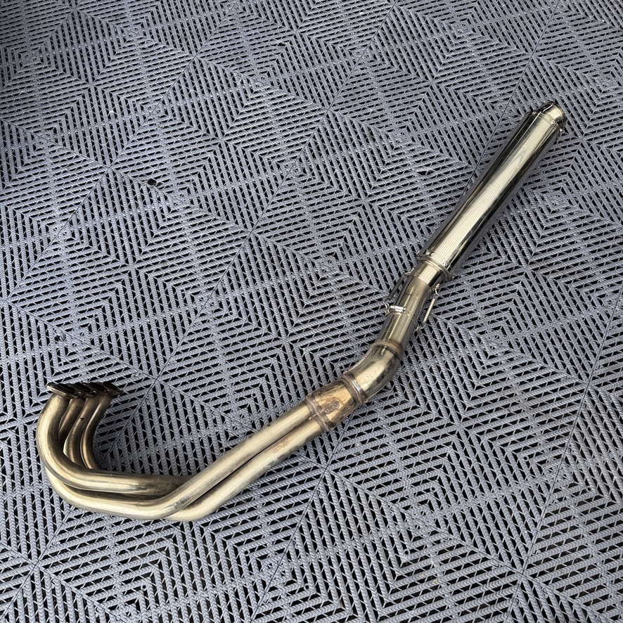 ★良品 カワサキ BALIUSⅡバリオスⅡ 純正マフラー 加工品 サイレンサー フルエキ_画像4