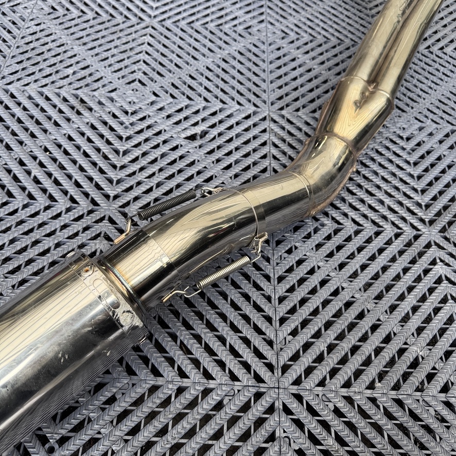 ★良品 カワサキ BALIUSⅡバリオスⅡ 純正マフラー 加工品 サイレンサー フルエキ_画像2