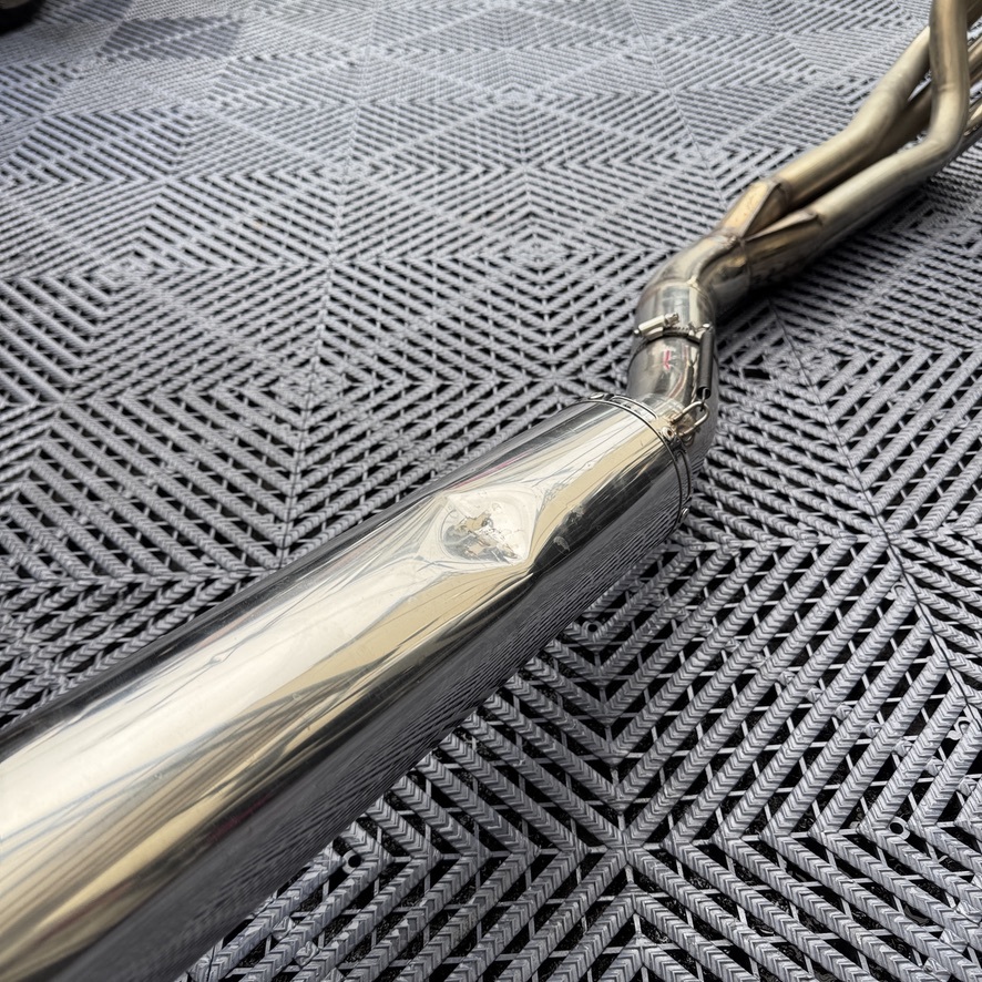 ★良品 カワサキ BALIUSⅡバリオスⅡ 純正マフラー 加工品 サイレンサー フルエキ_画像9