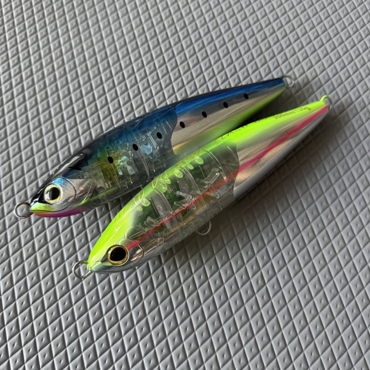 【2個セット】1円〜シマノ オシア ヘッドディップ 200F フラッシュブーストflash boost ペンシル_画像1