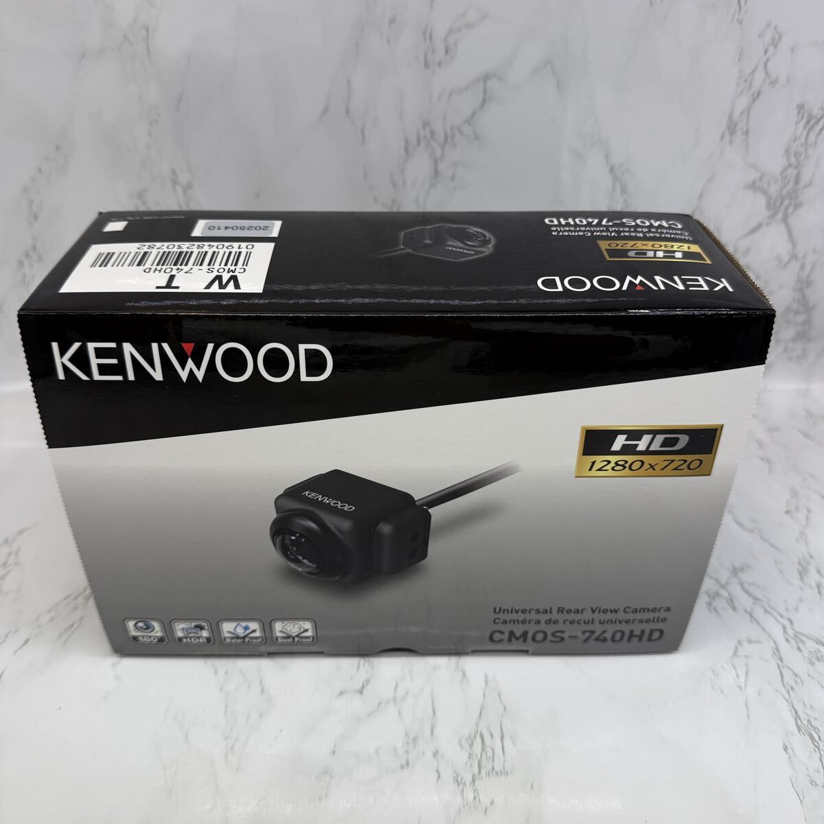 Kenwood(ケンウッド) CMOS-740HD 1280p リア&フロントダッシュカメラ DMX9720XDS用 未使用_画像1