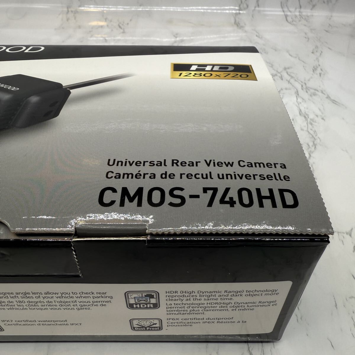 Kenwood(ケンウッド) CMOS-740HD 1280p リア&フロントダッシュカメラ DMX9720XDS用 未使用_画像2