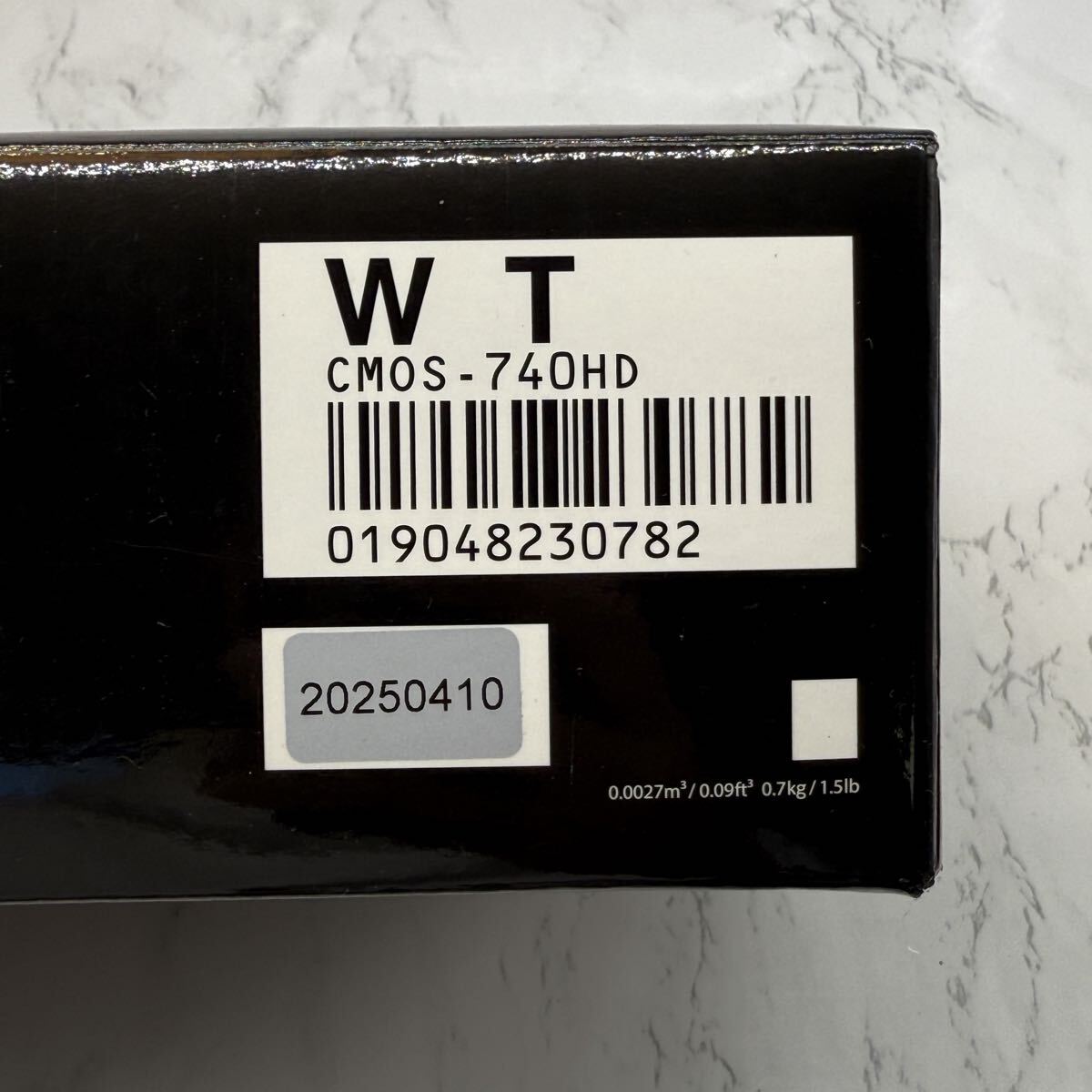 Kenwood(ケンウッド) CMOS-740HD 1280p リア&フロントダッシュカメラ DMX9720XDS用 未使用_画像4