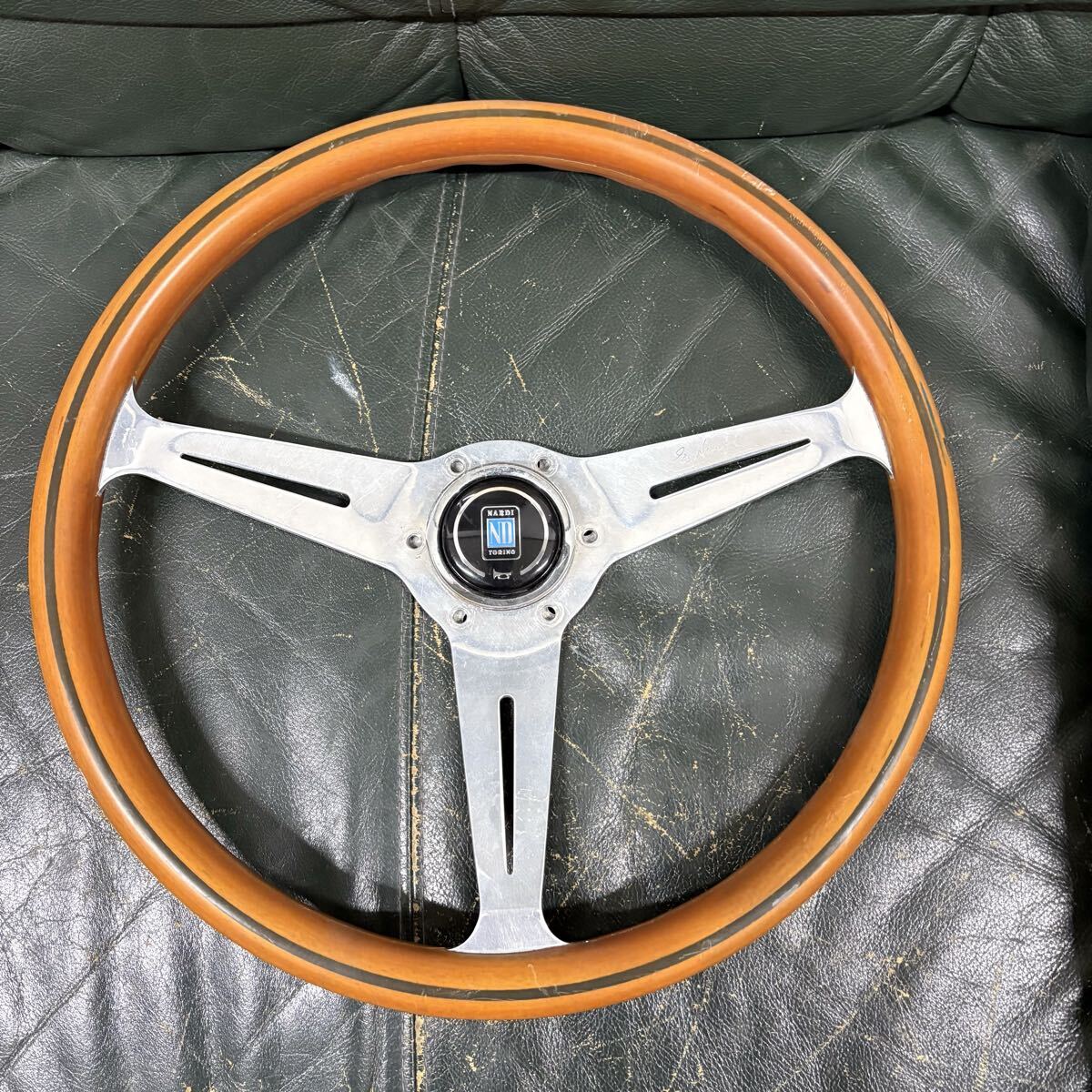NARDI ナルディ クラシック ウッド ハンドル_画像1