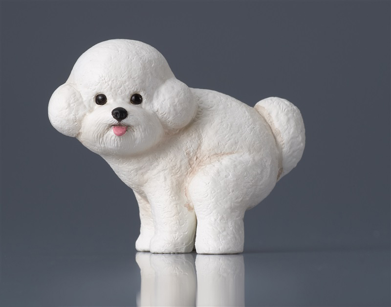 送料無料 【ビジョンフリーゼ】単品 ふんばり～ぬ2 ふんばりいぬ ウンチングスタイル 犬 フィギュア ガチャ_画像3