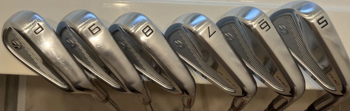 テーラーメイド P7MC アイアン6本セット　貴重シャフトdg105 パーフェクトプロコード交換したて_画像2