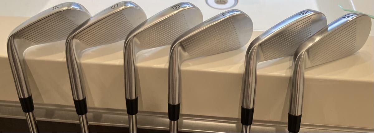 テーラーメイド P7MC アイアン6本セット　貴重シャフトdg105 パーフェクトプロコード交換したて_画像3