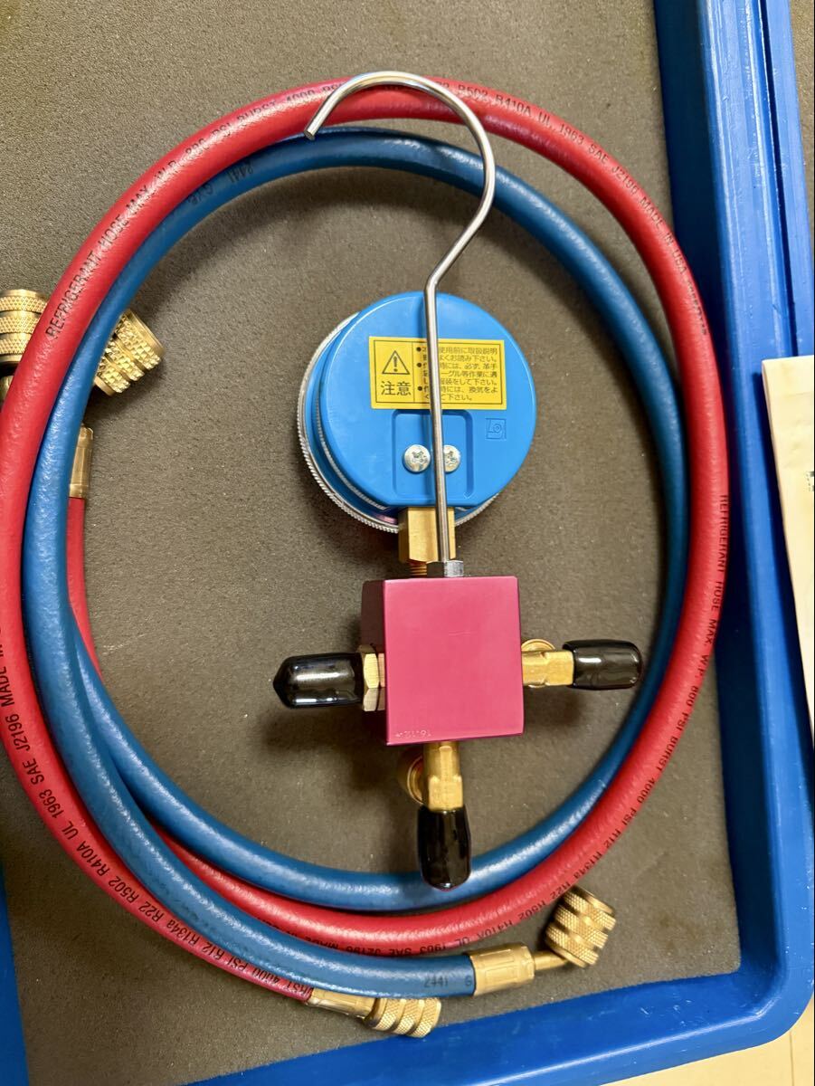 タスコ シングルゲージマニホールド エアコン R32 TASCO_画像3