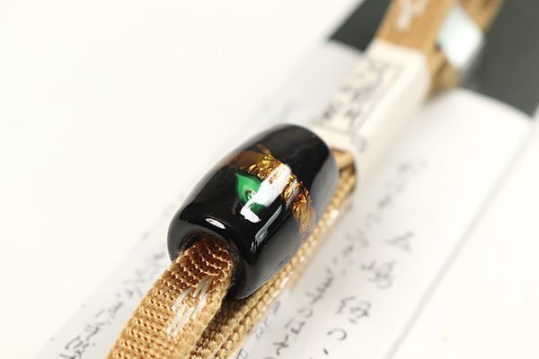 和遊館 SHK202 無形文化財 五嶋紐 三分紐 トンボ玉 帯締め_画像4