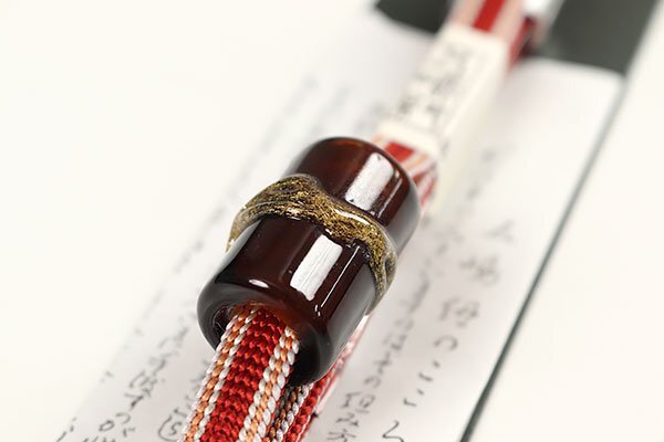 和遊館 SHK203 無形文化財 五嶋紐 三分紐 トンボ玉 帯締め_画像4