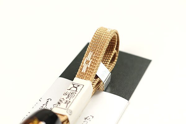 和遊館 SHK202 無形文化財 五嶋紐 三分紐 トンボ玉 帯締め_画像5