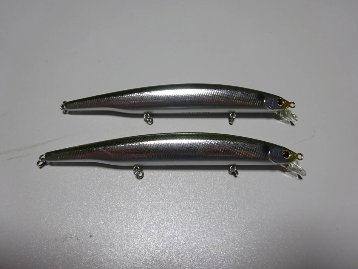 ログサーフ　144Ｆ　2個セット　ナチュラルカラー　メッキ　ぶっ飛びです　サーフシーバス　青物_画像3