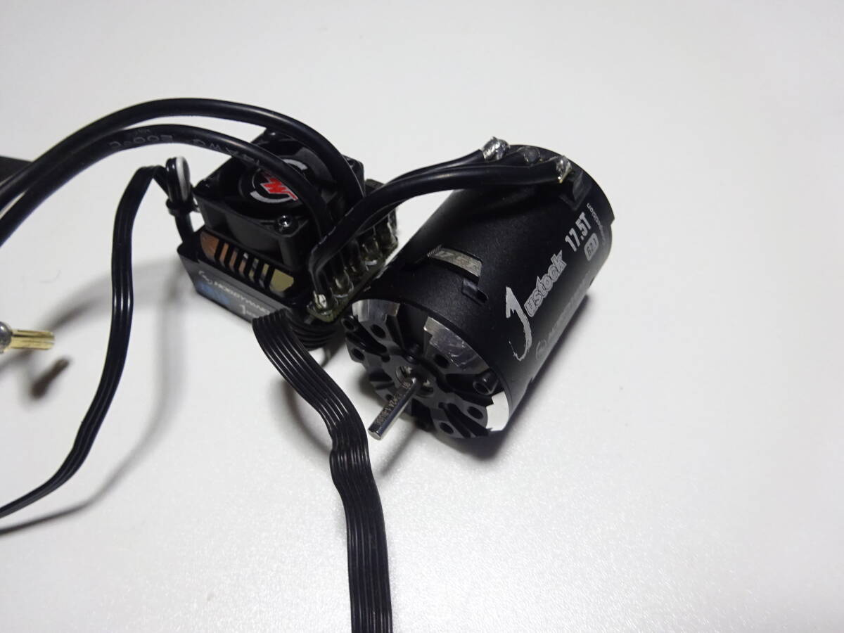 POWERS HW38020372 HOBBYWING コンボ Justock G3S & 3650 SD G2.1 17.5T 使用少ないです スーパーGT_画像4