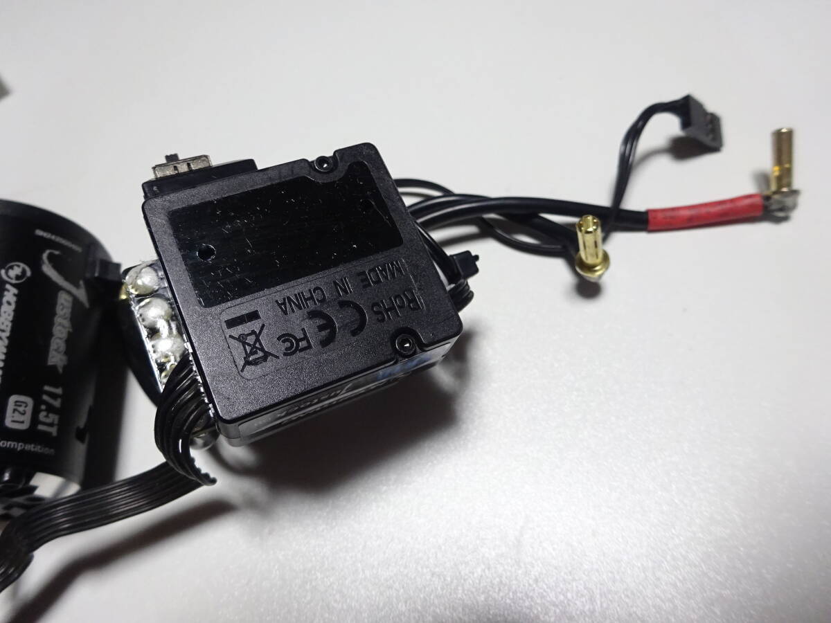 POWERS HW38020372 HOBBYWING コンボ Justock G3S & 3650 SD G2.1 17.5T 使用少ないです スーパーGT_画像7