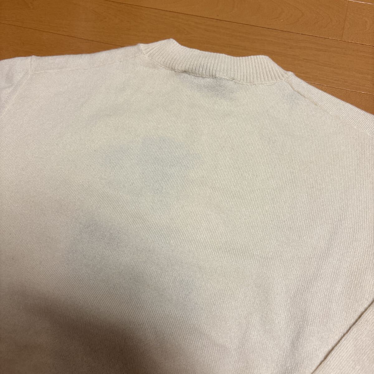 DIOR ディオール 22AW ボビークルーネックカシミアジャカードニットセーター アイボリー/ベージュ 243M635AT460 Lサイズ Knit sweater_画像6