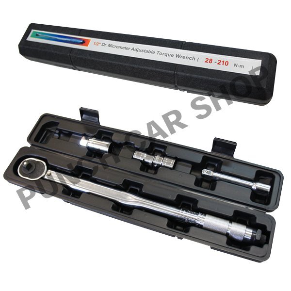 * новый товар динамометрический ключ preset type Honshu единый бесплатная доставка 28-210N-m 17 19 21mm гнездо измеритель есть blow с футляром [A19]