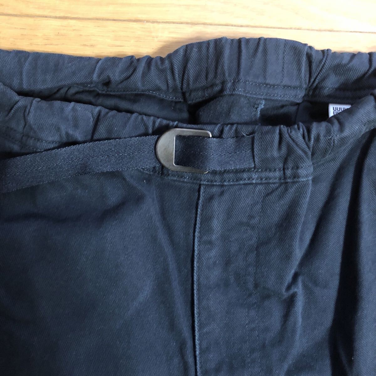 UNIQLO Mサイズ チノパン ダークブルー_画像5
