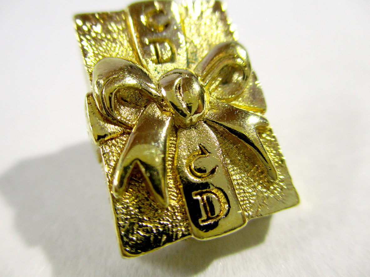 Dior* Dior лента узор значок б/у *S13395-2