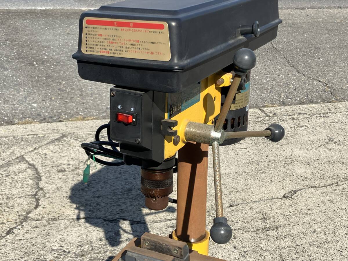 EARTHMAN 高儀 13mm 卓上ボール盤 5段変速 100V DP-200_画像7