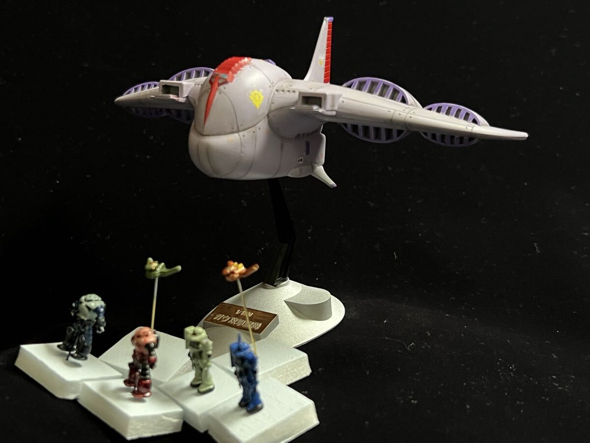 1/1200 старый комплект gau.. пустой .GAW модифицировано . покрашен конечный продукт Mobile Suit Gundam gun pra 