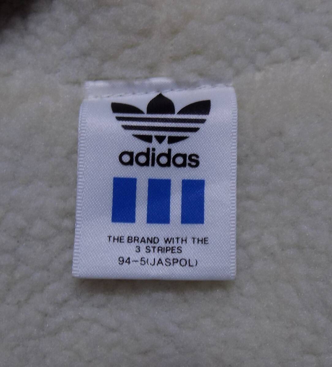  adidas アディダス　総裏ボア 　ドルマンスリーブ　ベンチコート　L 　MADE IN JAPAN_画像4