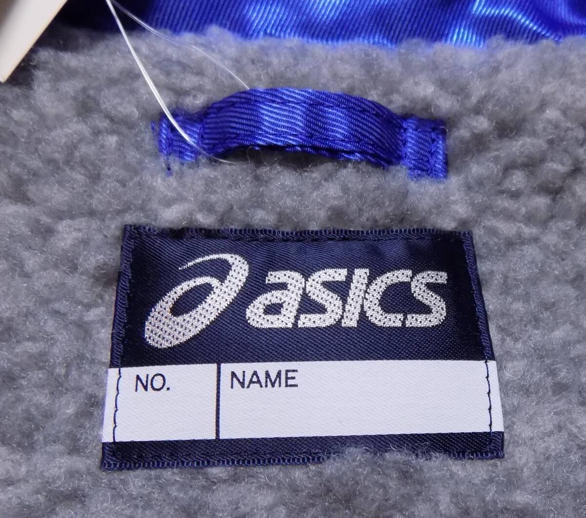 未使用タグ付　アシックス　静電・消臭・速乾　裏ボア　グランドコート M 日本製_画像7