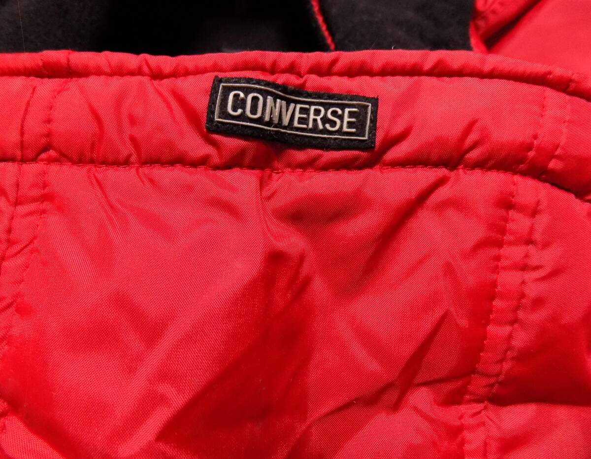 コンバース　オールスター　裏ボア＆フリース　赤ベンチコート LL　_画像7
