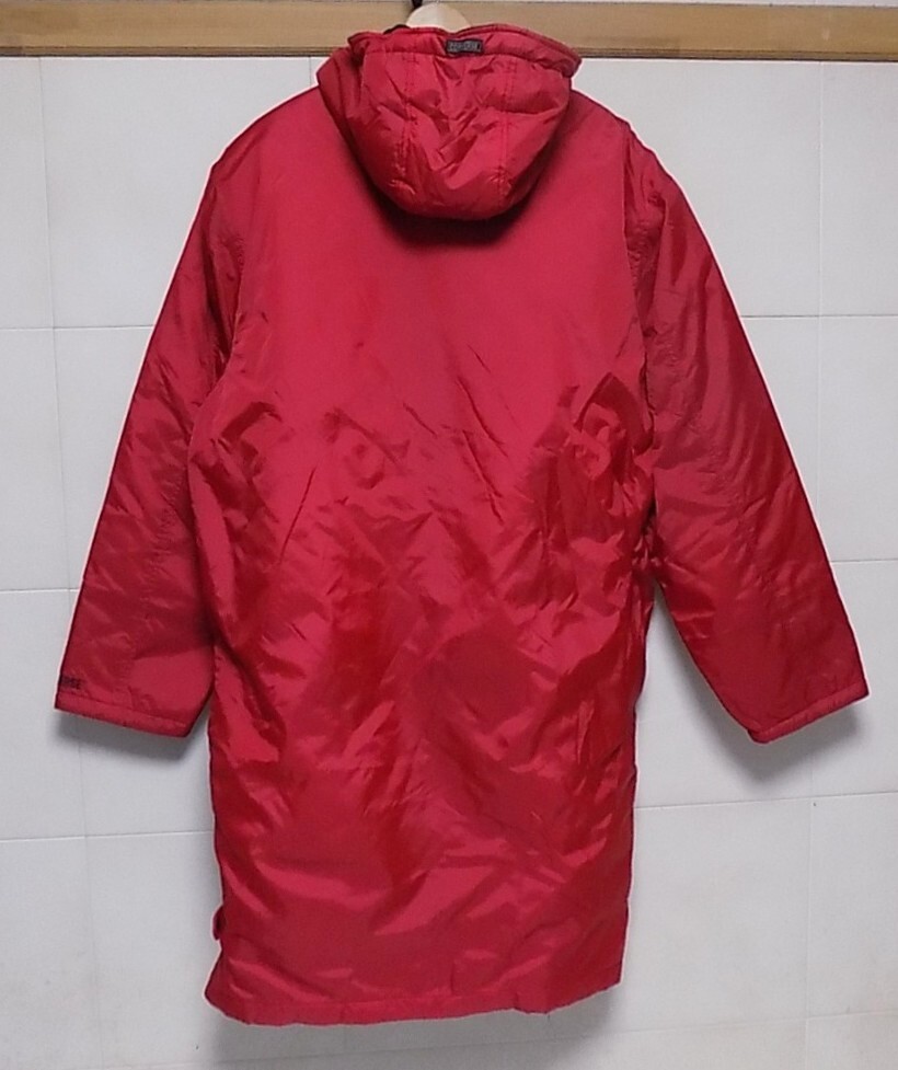 コンバース　オールスター　裏ボア＆フリース　赤ベンチコート LL　_画像2