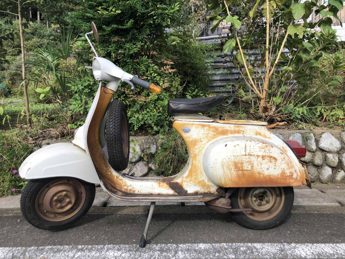  Vespa 50 bore up завершено 90cc регистрационный документ есть ( на данный момент . с номером .) можете ехать домой.