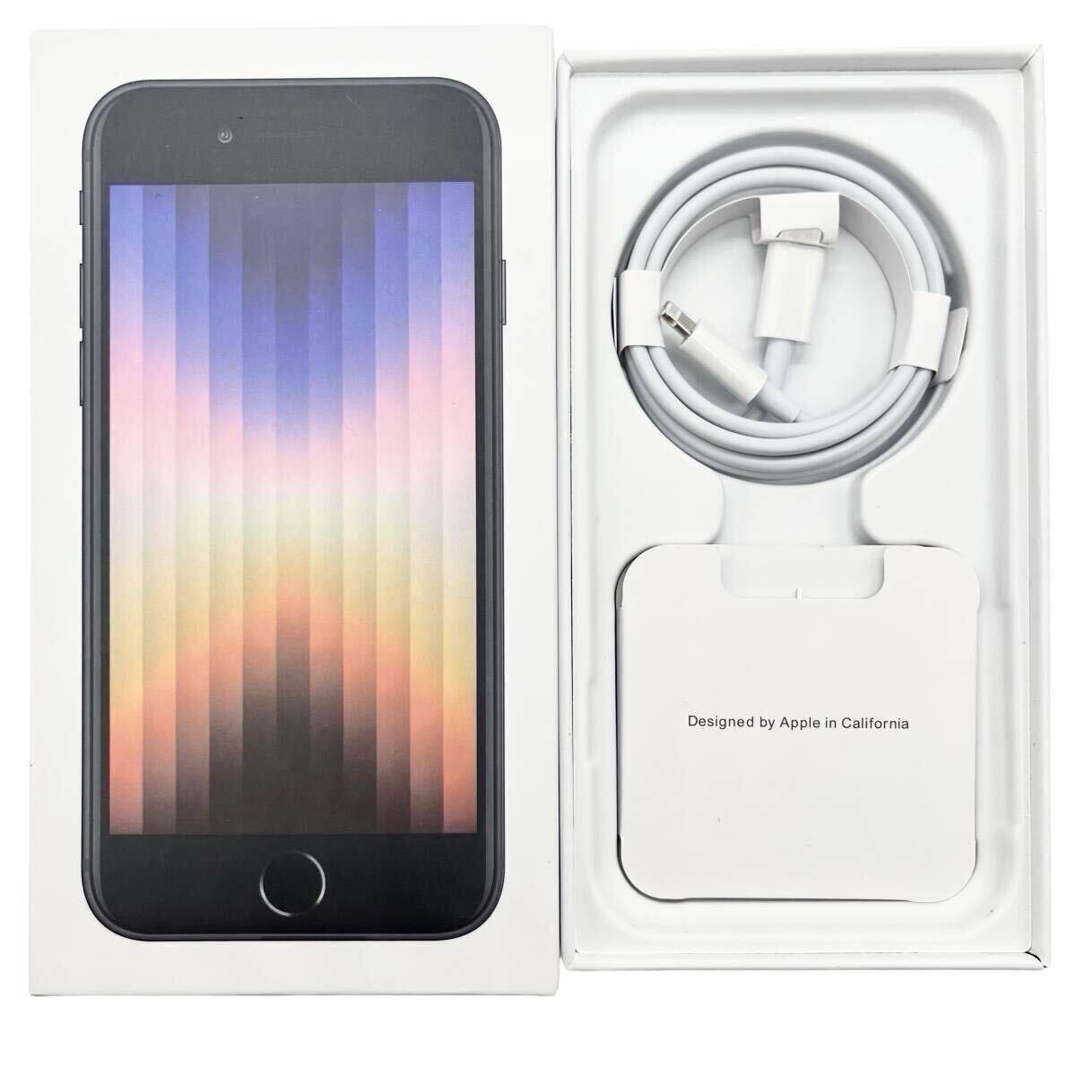 [ наличие товар * не использовался * выставленный товар ]iPhone SE3 128GB [ аккумулятор большая вместимость 100%][SIM свободный ][ внутренний * международный использование возможность ]